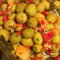 Olives Vertes sauce Castillane