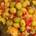 Olives Vertes sauce Castillane