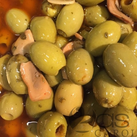 Olives Vertes Dénoyautées Tandoori