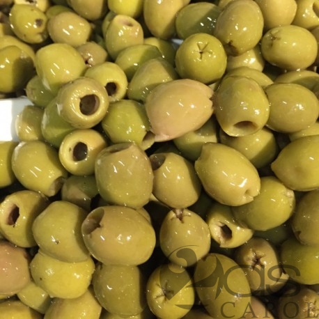 Olive verte dénoyautée