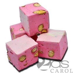 Nougat à la Fraise et Amandes Françaises