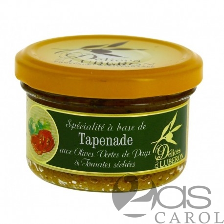 Tapenade verte aux tomates séchées