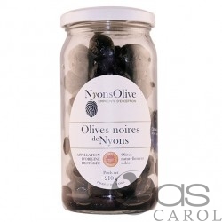 Olives Noires de Nyons en Bocal