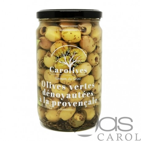 Olives Dénoyautées à la Provençale Bocal 320g