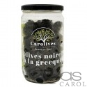 Olives Noires Façon Grèce Bocal 400g