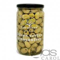 Olives Vertes Dénoyautées Bocal 320g