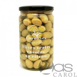 Olives Vertes KC Citrons Bocal 400g